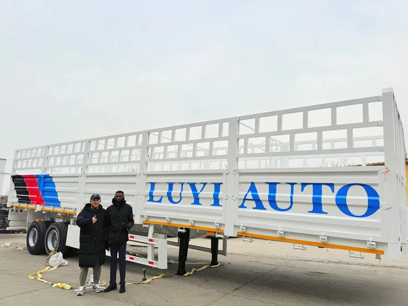 Luyi Flatbed Semi-Trailers bemyndiger Tanzanias infrastrukturambitioner