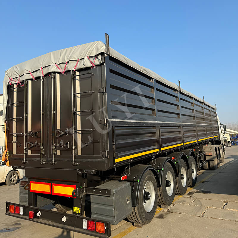 Møder nøjagtigt efterspørgslen: Luyi 4-akslet 80-tons dumper sættevognshoveder til Guyana