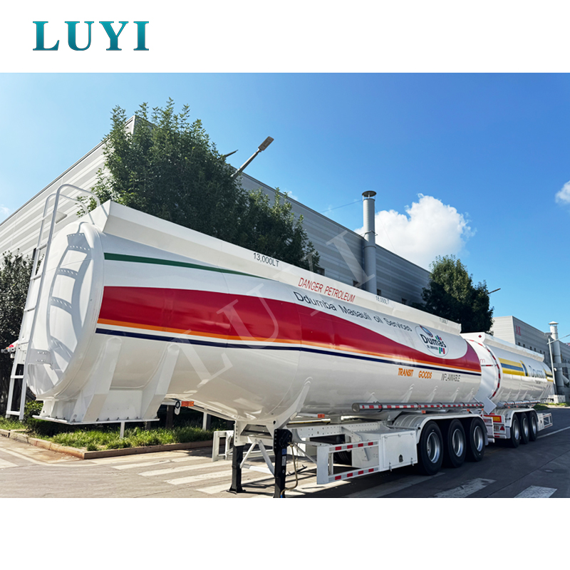 Grænseoverskridende levering demonstrerer styrke —— 3-akslet olietanksættevogn afgår til Algeriet og styrker lokal logistikopgradering