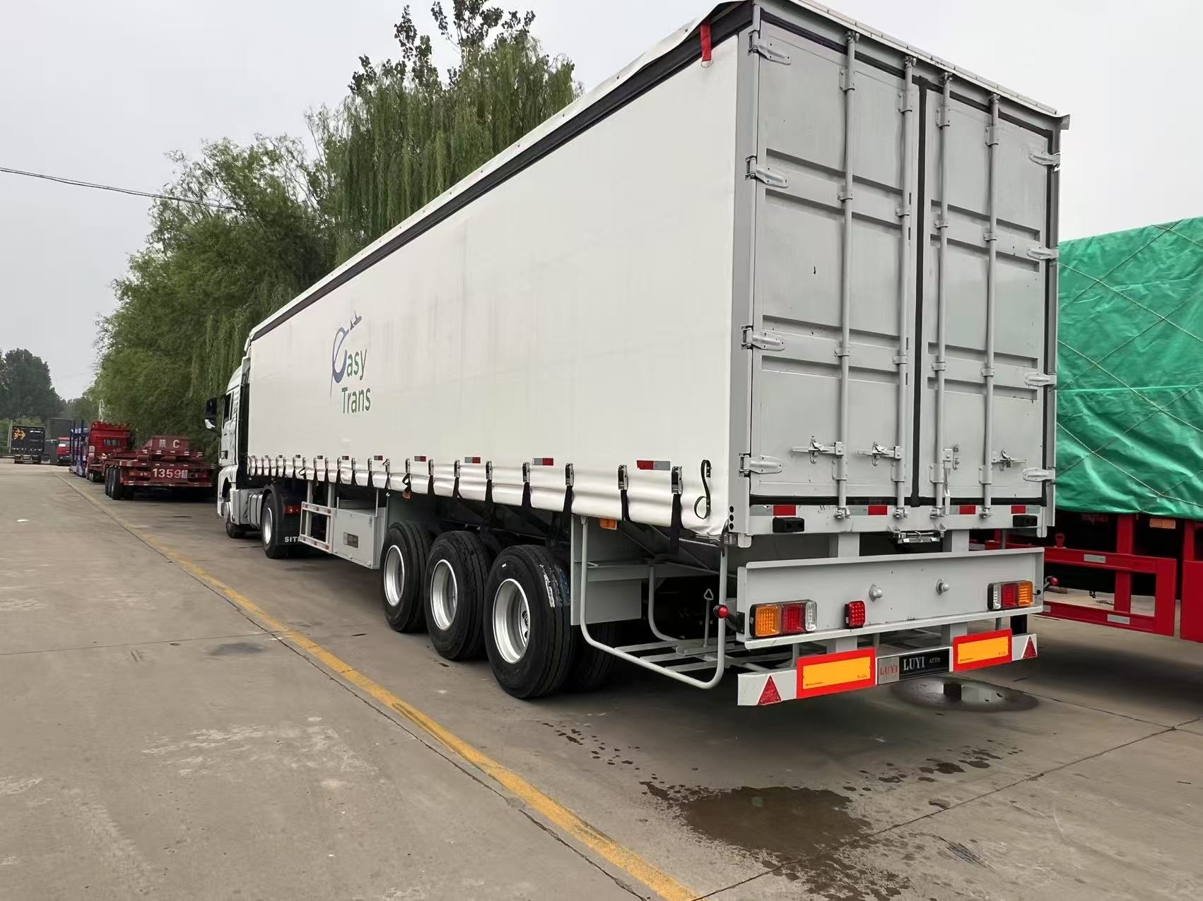 Curtain Side Trailers: Den smarte løsning til Marokkos udviklende logistik