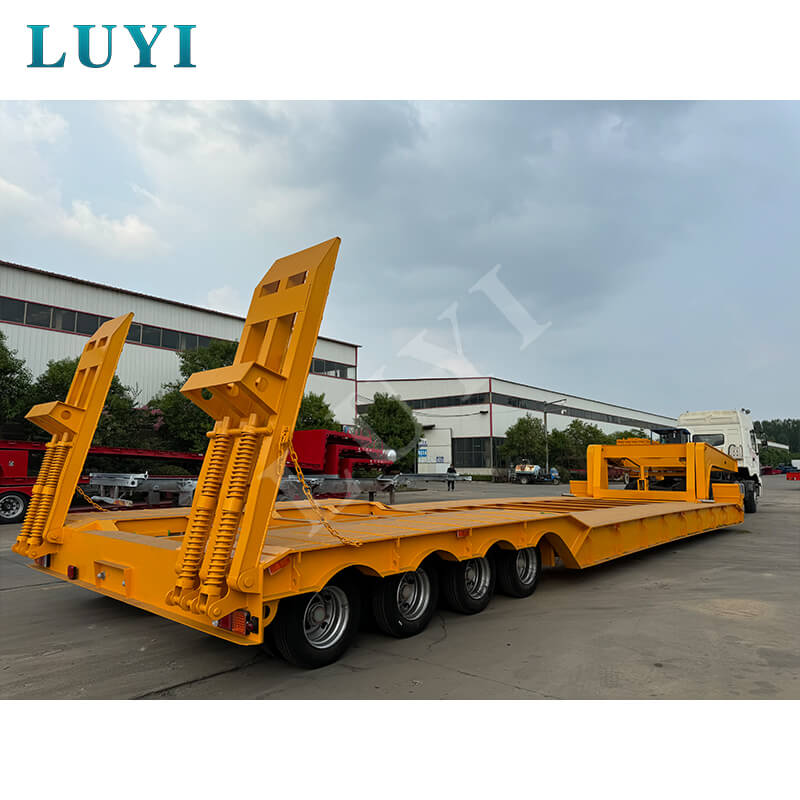 Casestudie: Brugerdefineret 4-akslet lavsengs trailer til Botswana-markedet