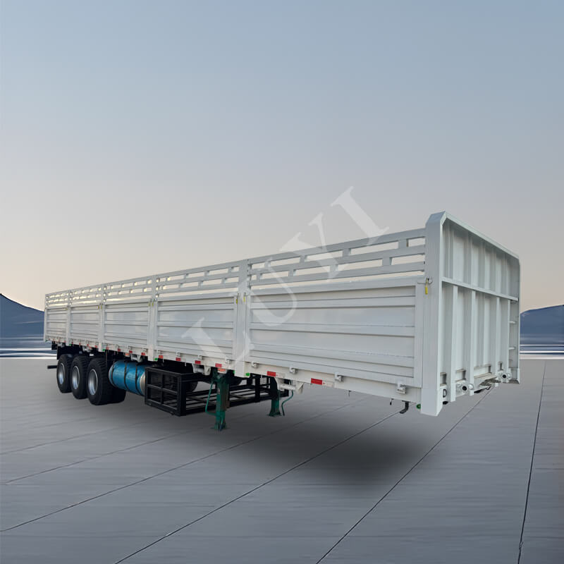 3-akslet Cargo Sidewall Semi Trailer 3-akslet Cargo Sidewall Semi Trailer