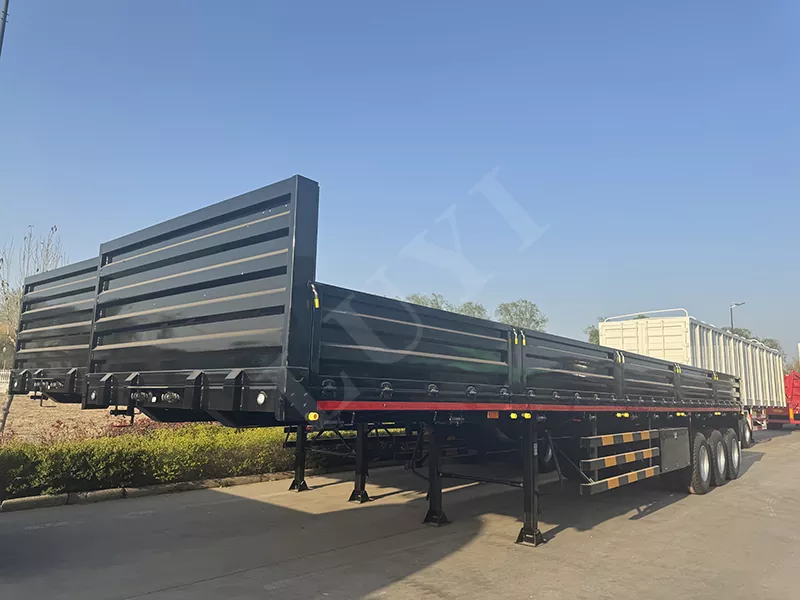 3-Axle Sidewall semi-trailer