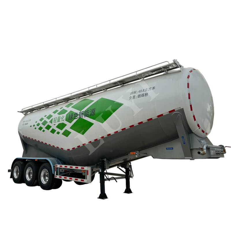51 Kubikmeter Cement Tank Semi Trailer