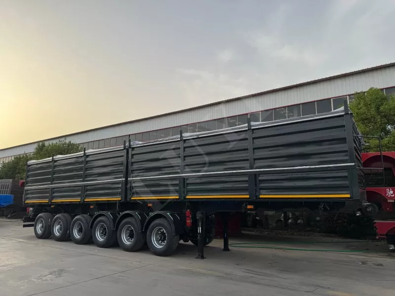 6 Axle Sidewall semi-trailer