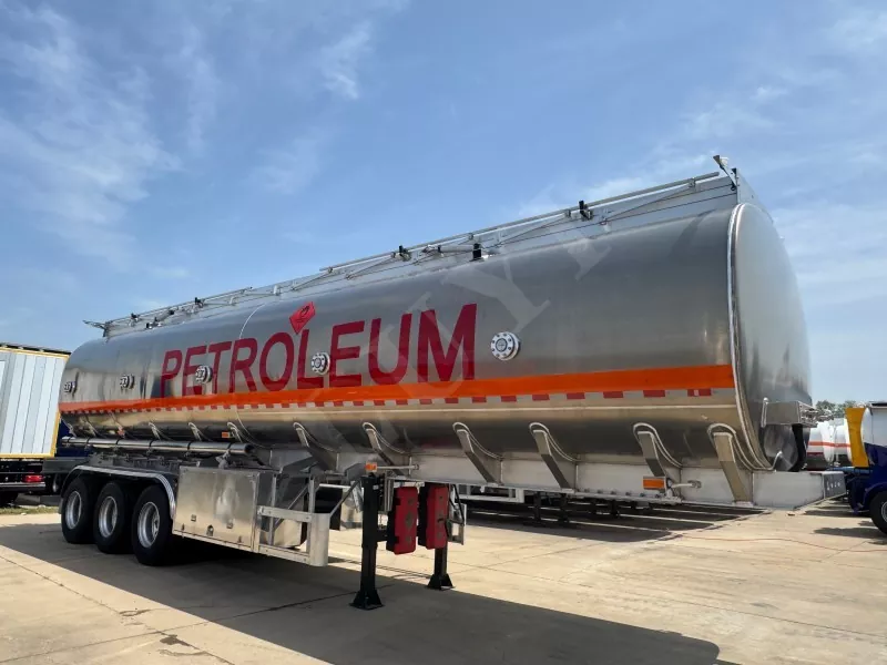 Aluminiumslegering 3 Axle Liquefied tankskib