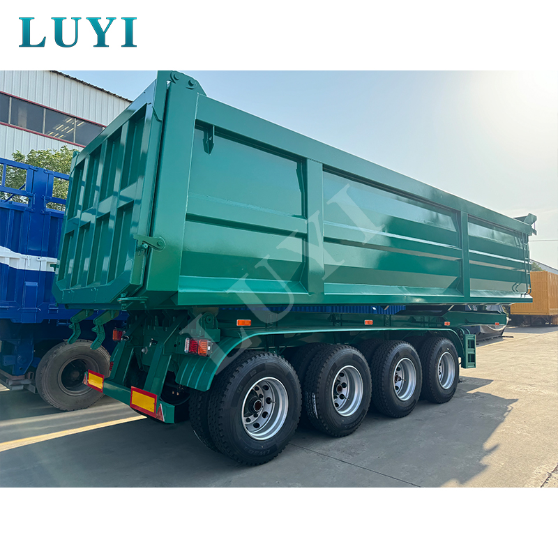 Forøgelse af nyttelasten for Uganda: Hvordan LUYI's 4-akslede dumpertrailere driver byggeri og minedriftseffektivitet