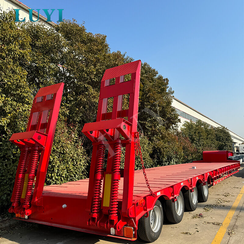 Fra barske veje til pålidelige tunge transporter: Botswanas brugerdefinerede 4-akslede 40T Lowbed Semi-Trailer succeshistorie