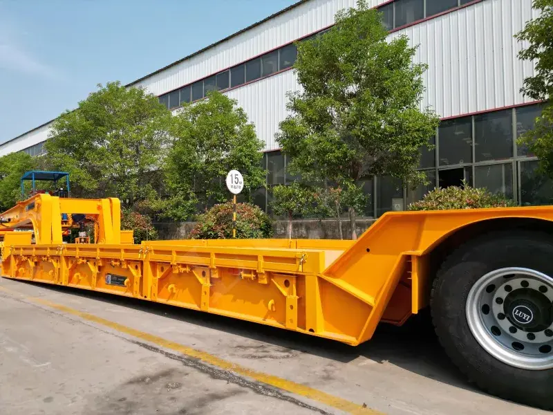 Valgteck lav-senge semi-trailer