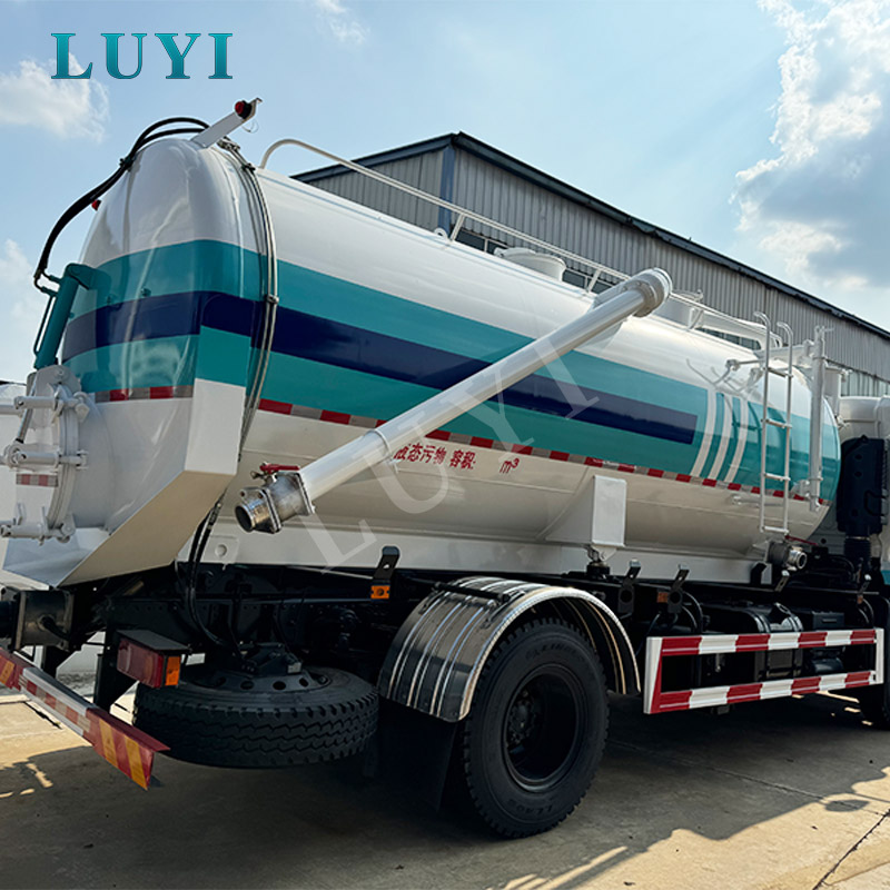 ISUZU GIGA 6×4 20CBM spildevandssugebil til kommunal sanitet