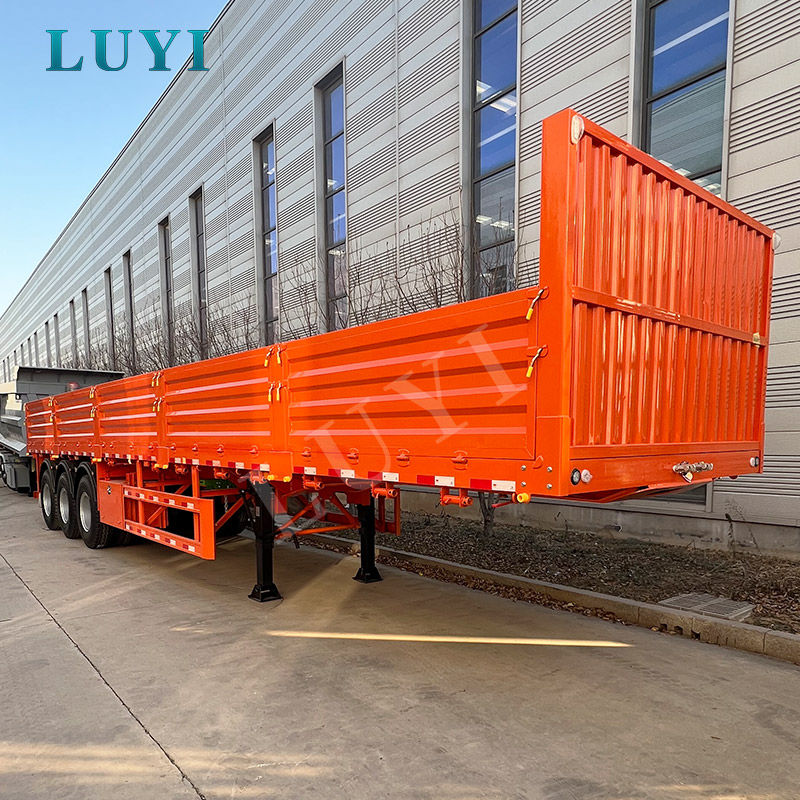 LUYI 3-akslet dropside trailer: To trailere i én for maksimal alsidighed