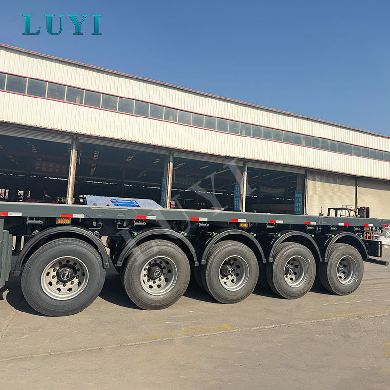 LUYI Heavy-Duty Flatbed Trailer: Den alsidige arbejdshest til din flåde