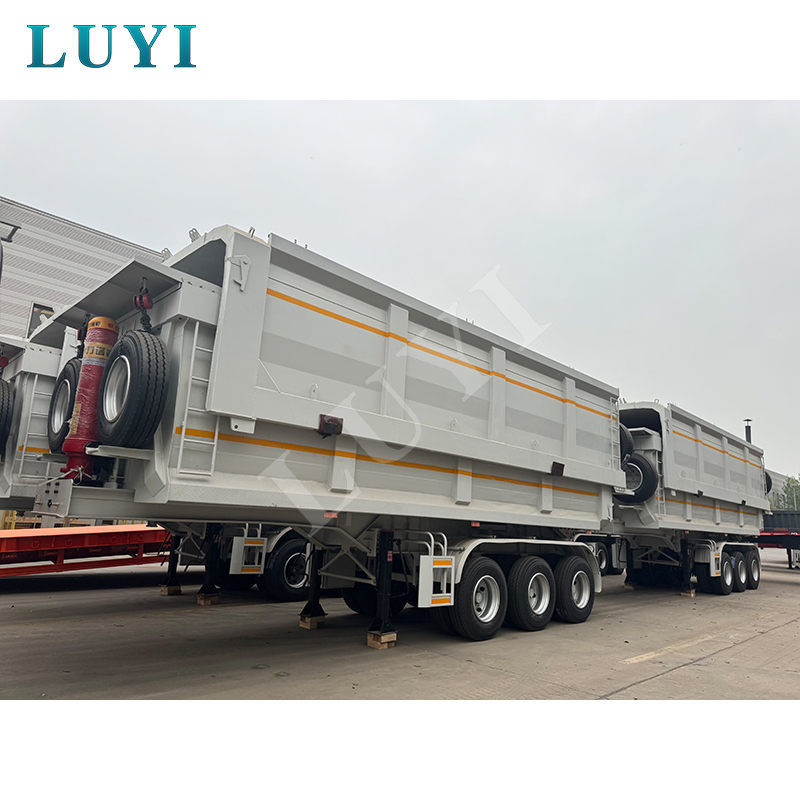 Hjerteligt velkommen filippinske købmænd til at diskutere Tri-Axle Dump Semi-Trailer indkøb og markedsudvidelse